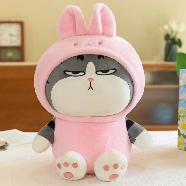 PELUCHE GATO EMPERADOR CONEJO - 1