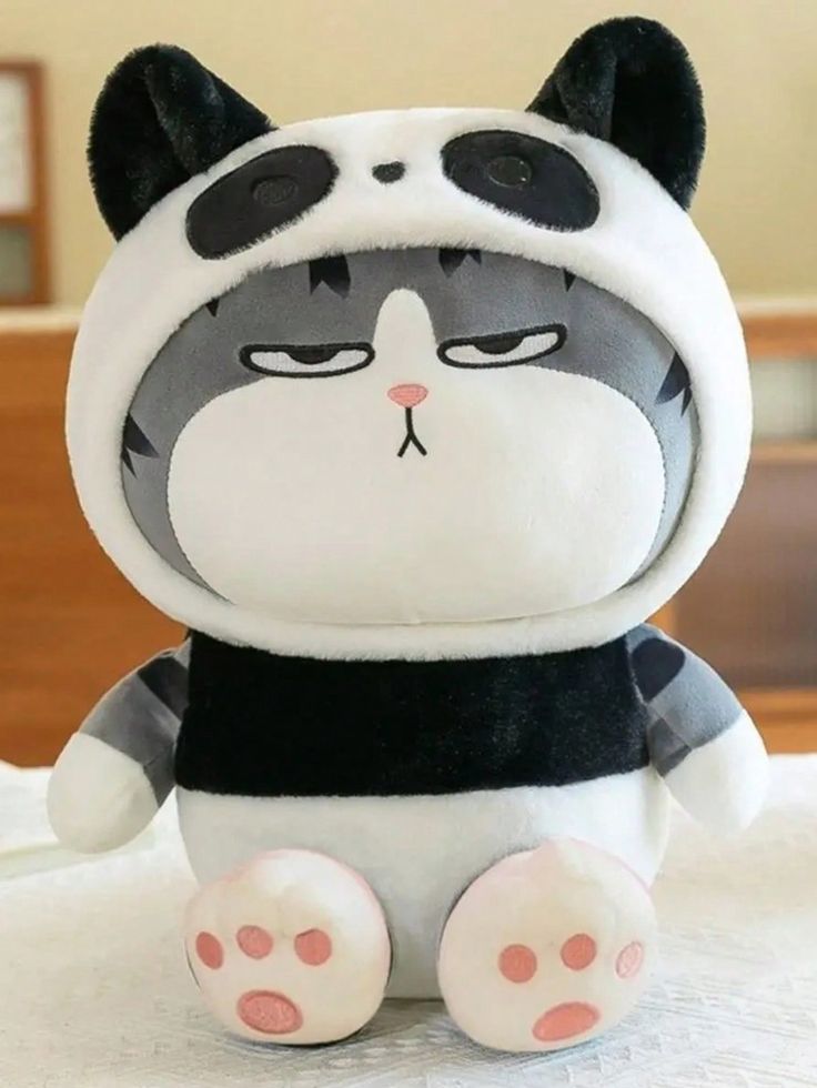 PELUCHE GATO EMPERADOR PANDA (GRANDE) - 1