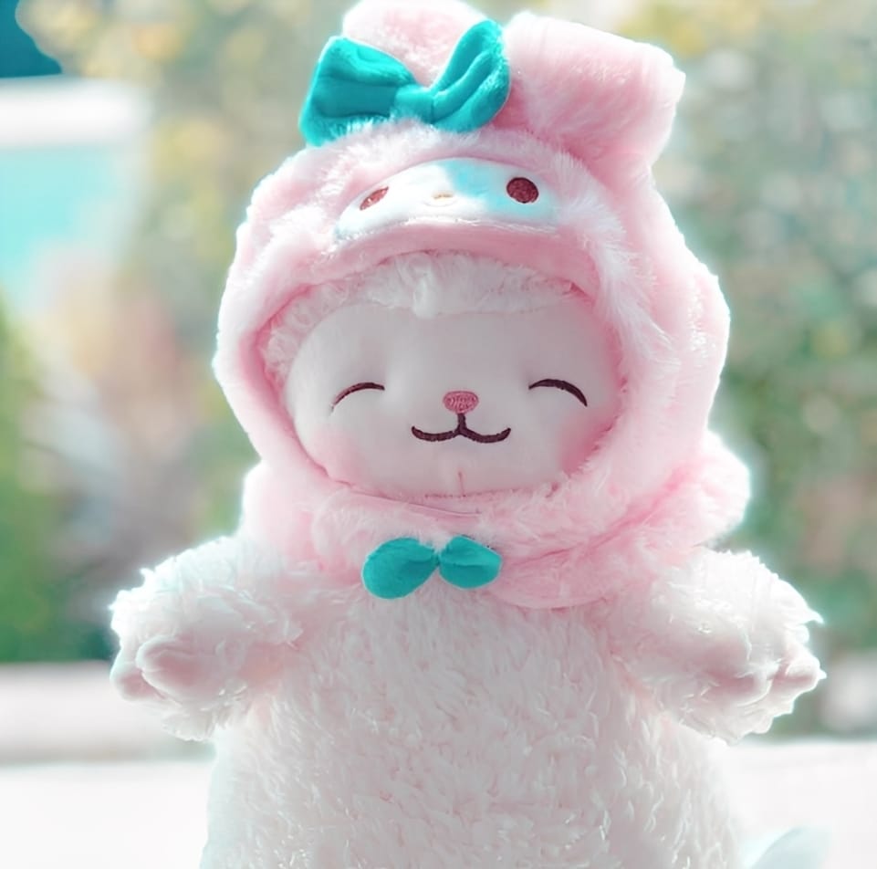 PELUCHE CORDERO CON TULIPAN HELLO MY MELODY - 1
