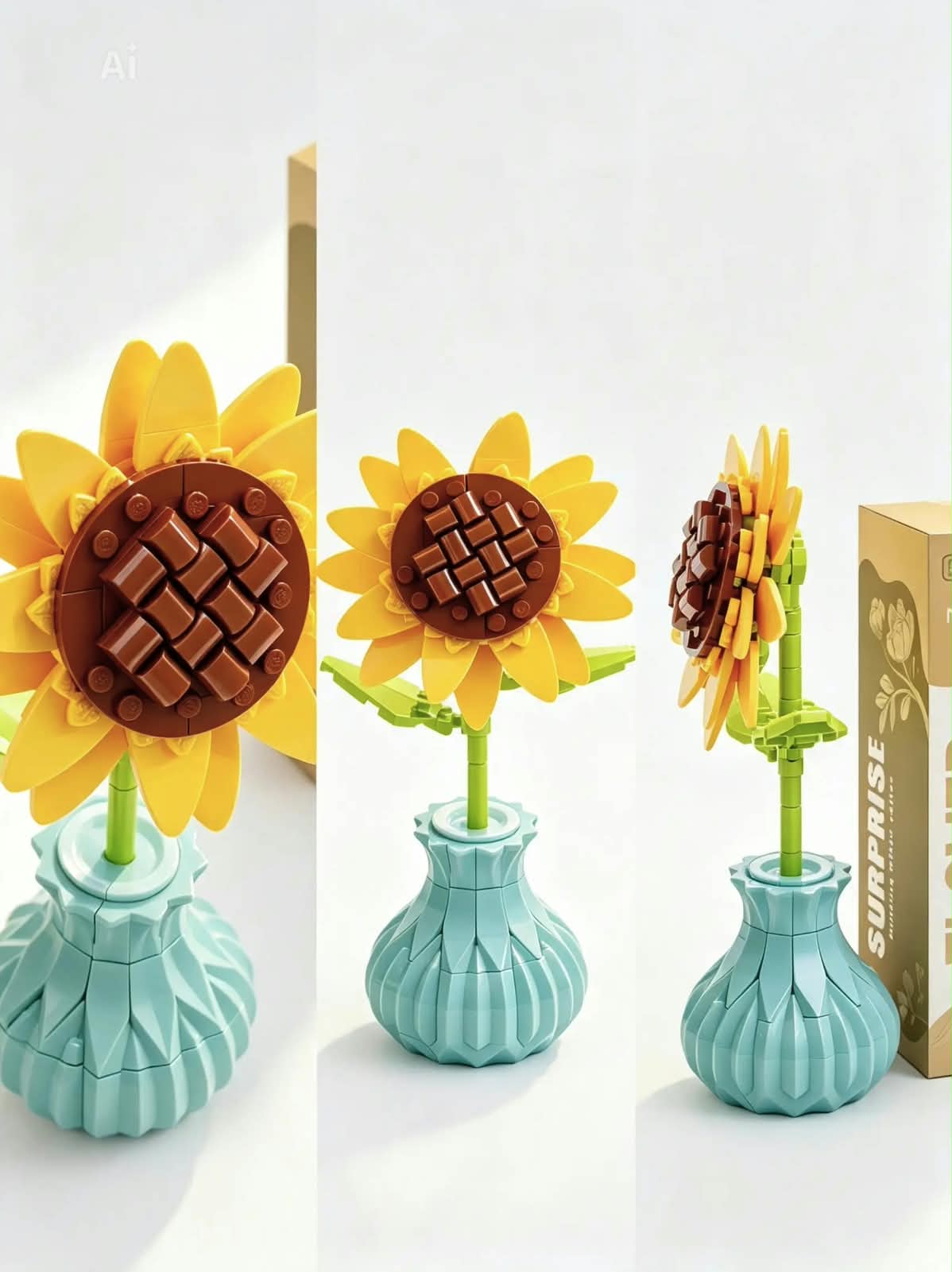GIRASOLES LEGO - 3