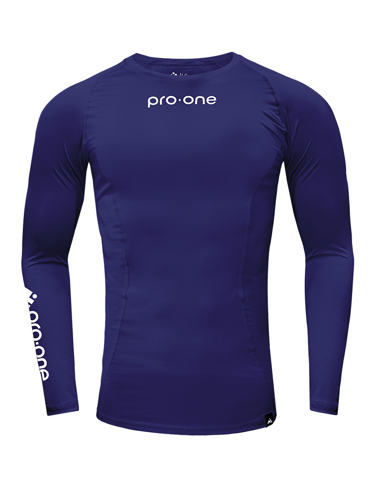 POLO PRO-ONE AZUL MARINO LICRA COMPRESSOR - 1
