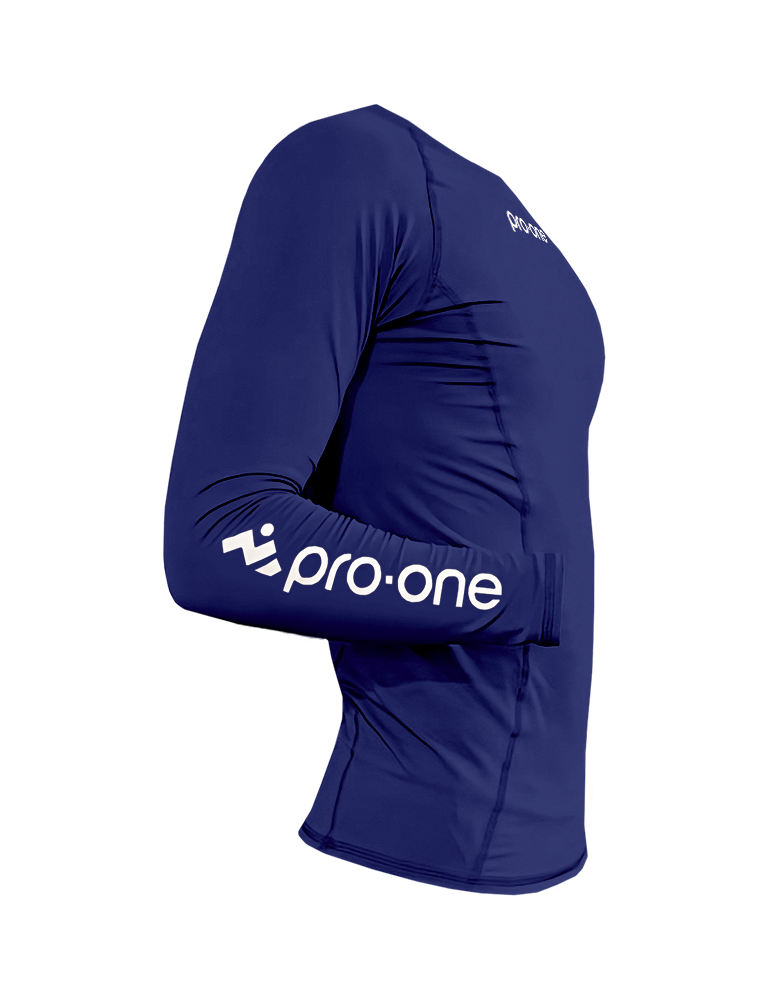 POLO PRO-ONE AZUL MARINO LICRA COMPRESSOR - 2