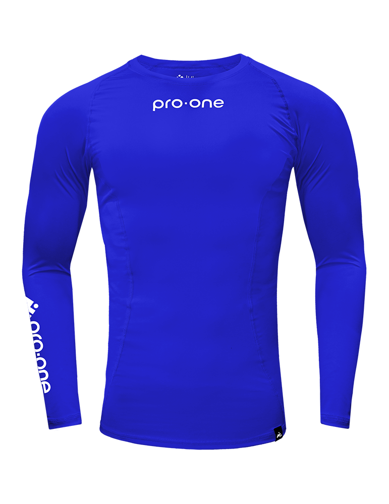 POLO UNISEX PRO-ONE AZULINO LICRA COMPRESSOR - 1