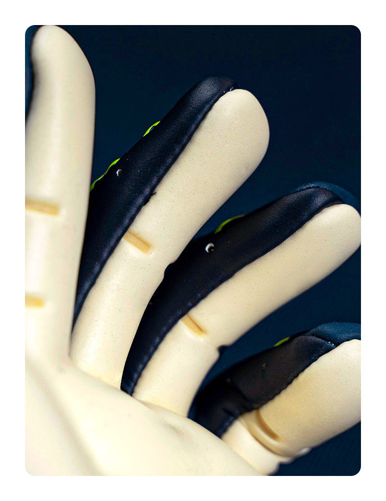 GUANTES UHLSPORT PREDICTION ABSOLUTGRIP HN NAVY WHITE FLUO YELLOW - 3
