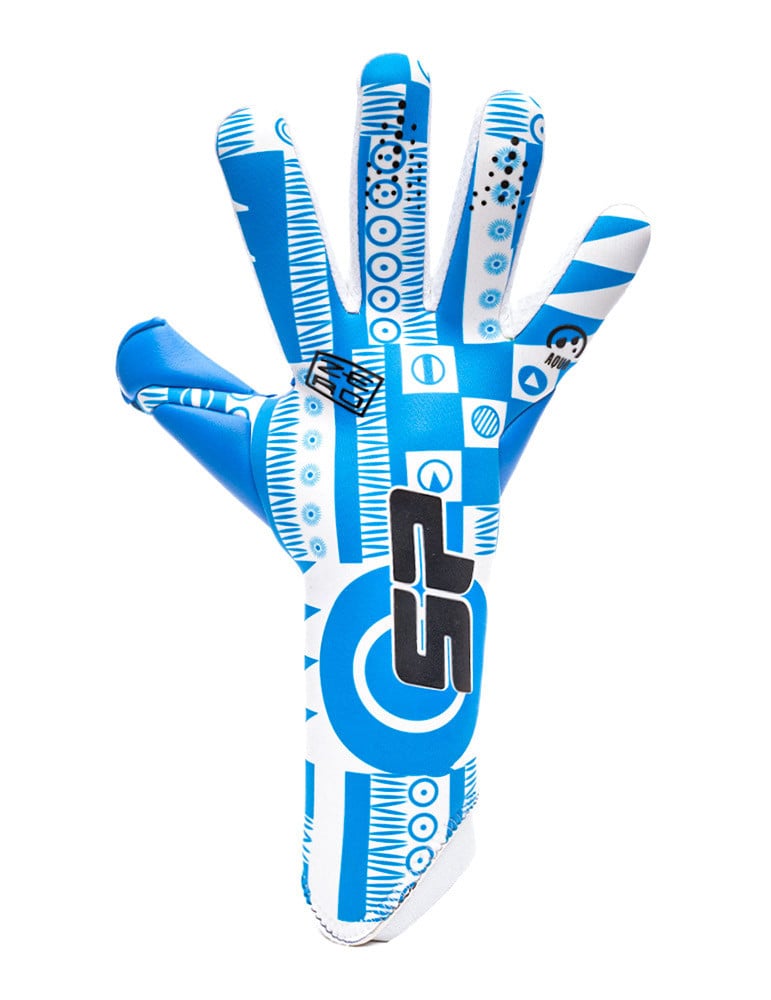 GUANTES SP FUTBOL ZERO PRO AQUALOVE SP FÚTBOL BLUE WHITE - 1