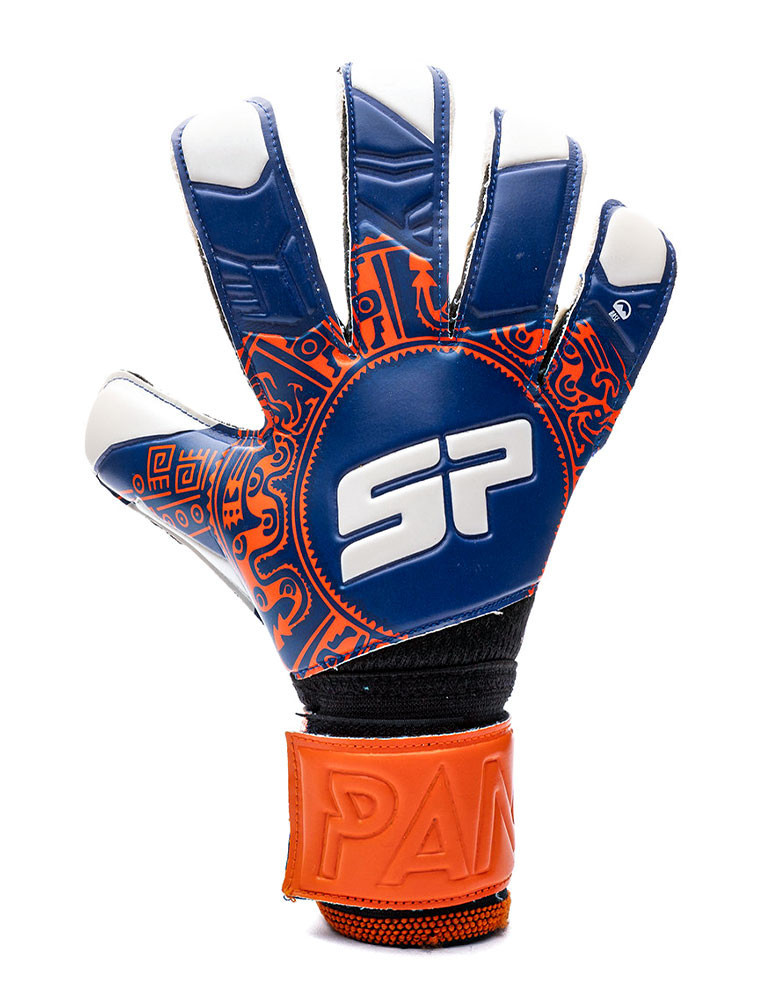GUANTES SP FUTBOL PANTERA BASE SP FÚTBOL BLUE ORANGE - 1