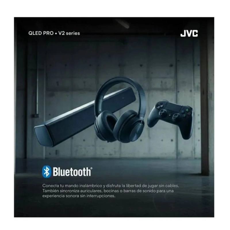 TELEVISOR JVC 58'' UHD 4K QLED LT-58KM858 2025 + ANTENA DIGITAL - 6