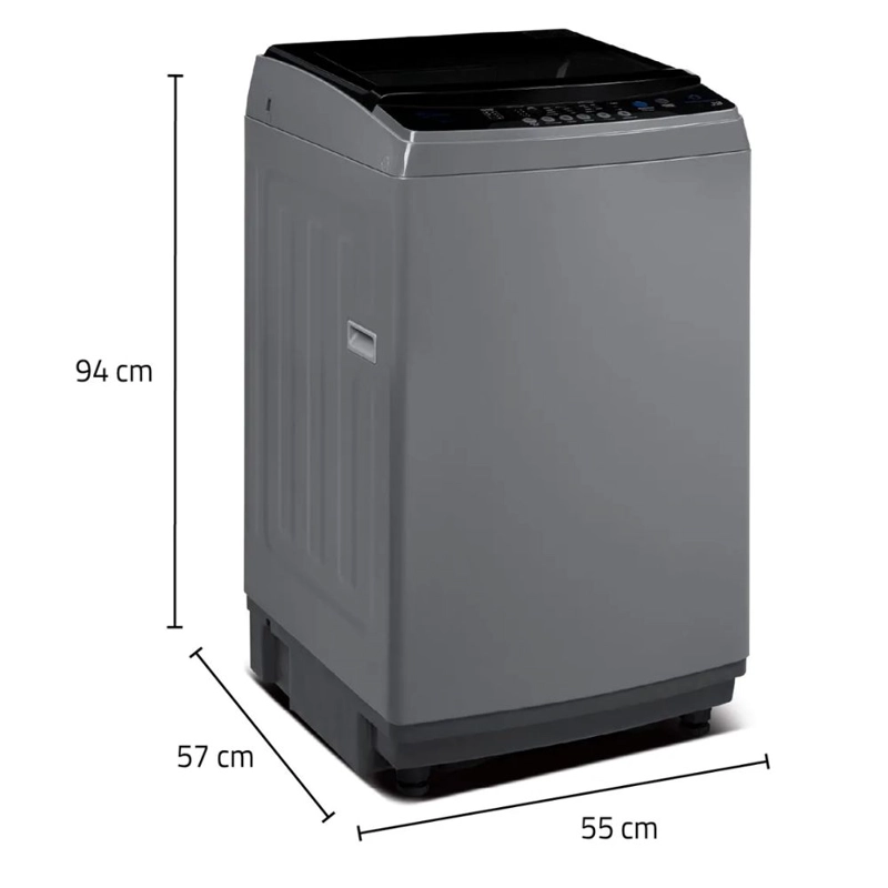 LAVADORA 13 KG INDURAMA CARGA SUPERIOR LRI-13DGR GRIS - 3