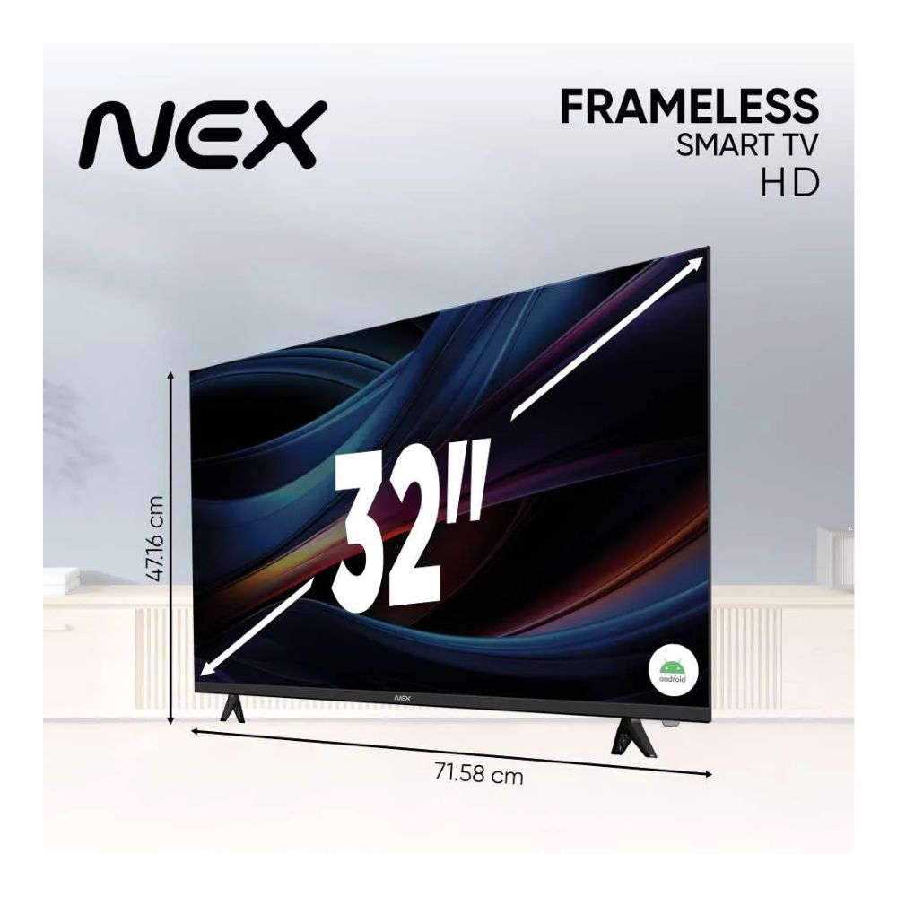 TELEVISOR NEX 32 HD SMART TV TVLED32S - 2