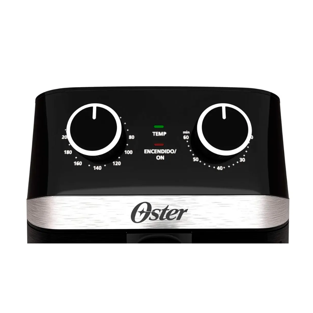 FREIDORA DE AIRE MANUAL 4L OSTER NEGRO - CKSTAF401MDF - 2