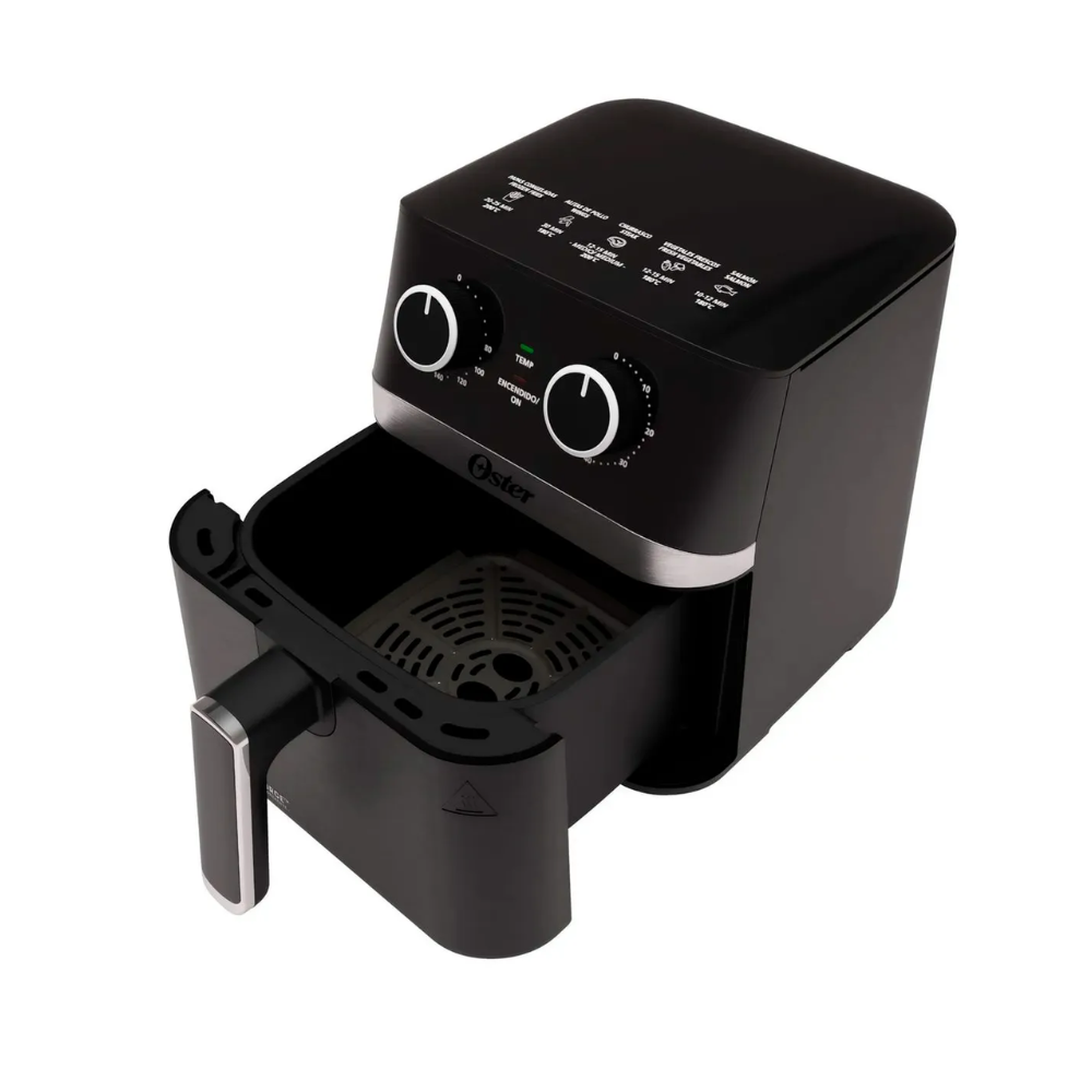 FREIDORA DE AIRE MANUAL 4L OSTER NEGRO - CKSTAF401MDF - 3
