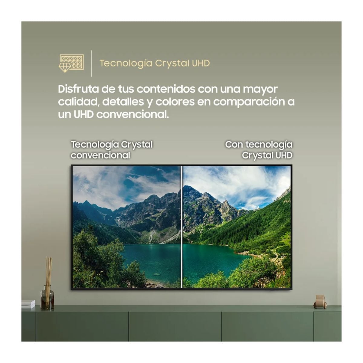 TELEVISOR SAMSUNG 50'' CRYSTAL UHD 4K UN50U8000FGXPE 2025 - 3