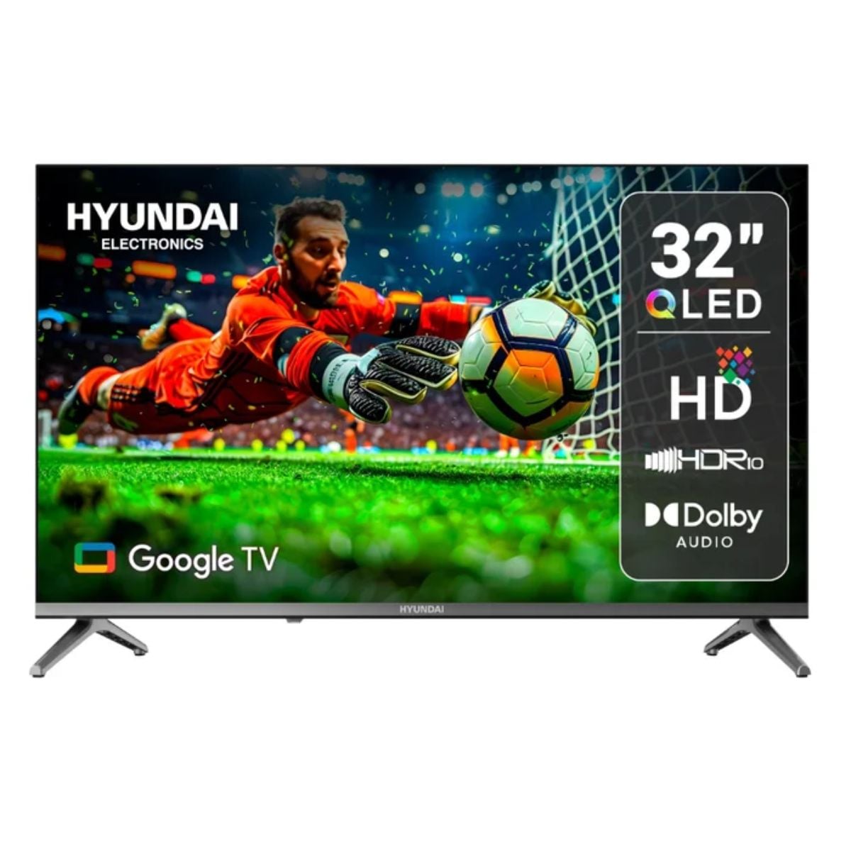 TELEVISOR 32 HYUNDAI SMART TV QLED HD HYLED3259QG - 1