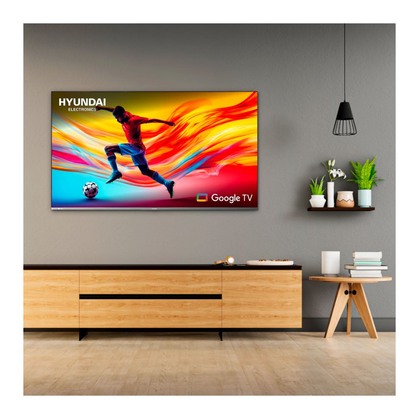 TELEVISOR SMART 65'' HYUNDAI QLED UHD 4K HYLED6513QG GOOGLETV - 3
