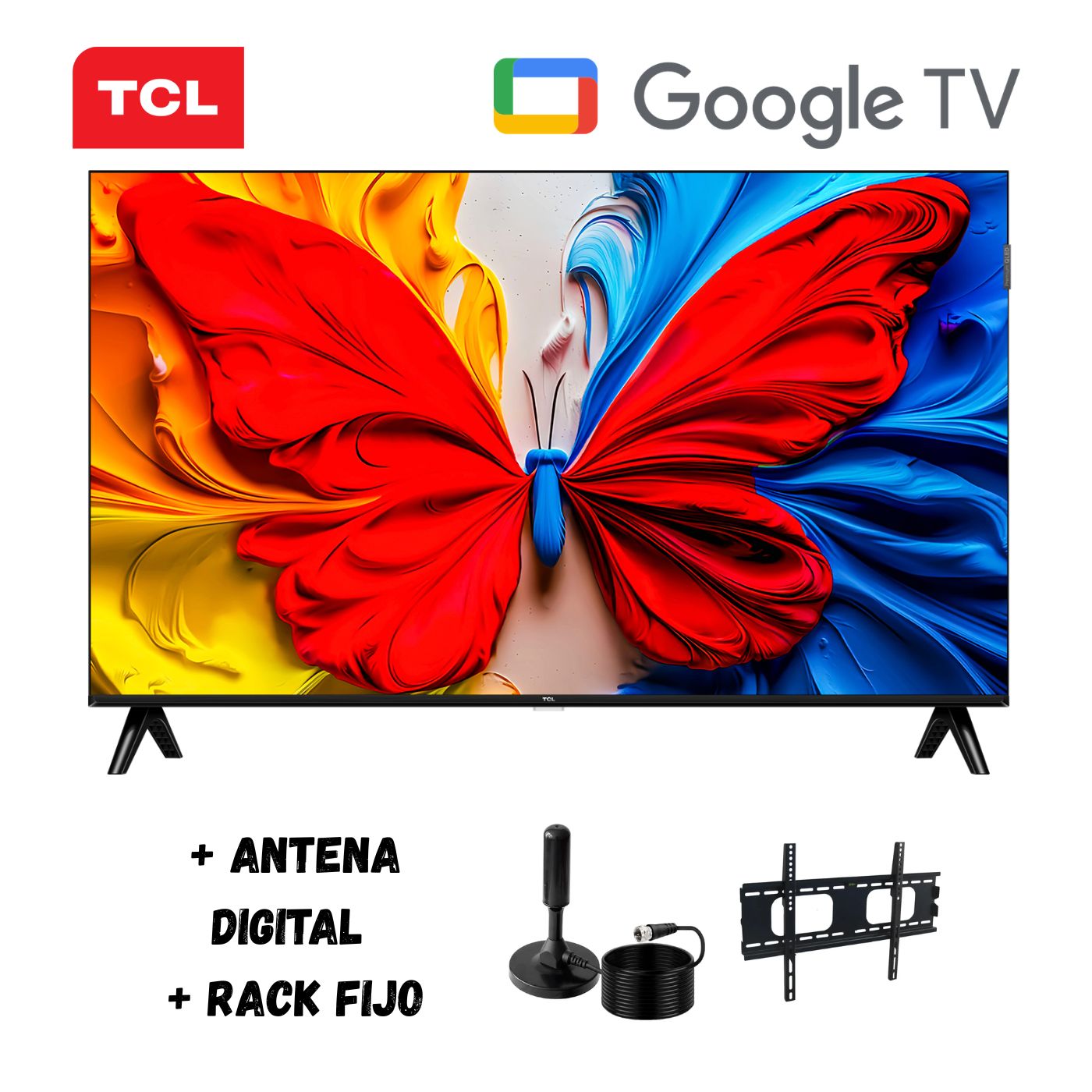 TELEVISOR SMART TV TCL 43'' FHD QLED GOOGLE TV 43S5K 2025 - 1