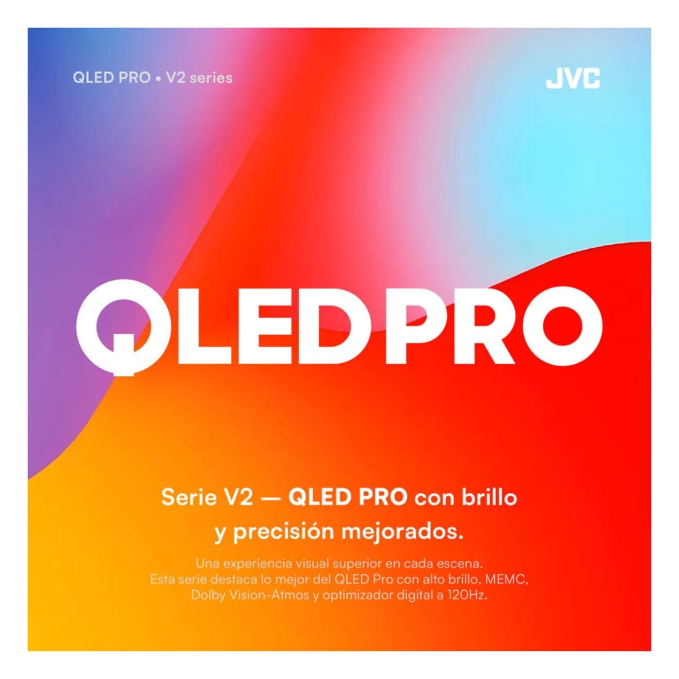 TELEVISOR SMART TV JVC 58'' UHD 4K QLED LT-58KM858 GOOGLETV 2025 - 2