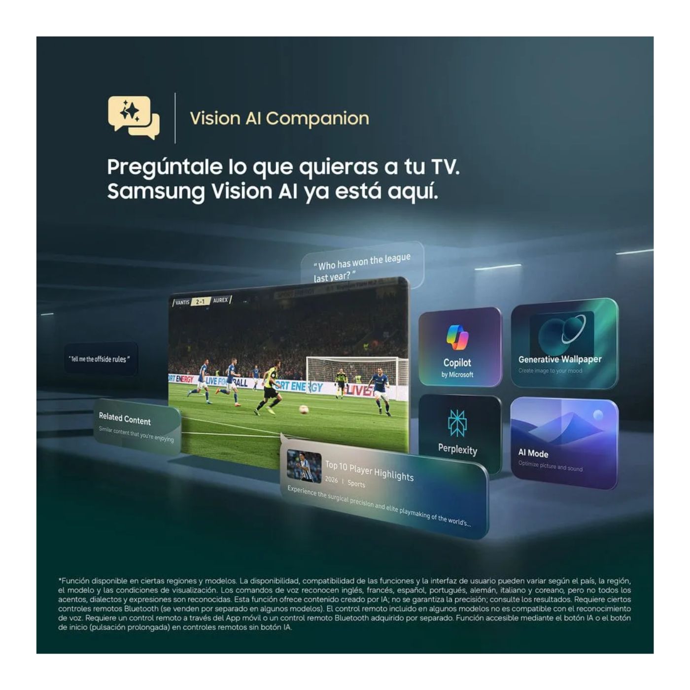 TELEVISOR SMART TV SAMSUNG 75'' MINILED UHD 4K TIZEN UN75M70HAGXPE 2026 + ANT DIGITAL - 7