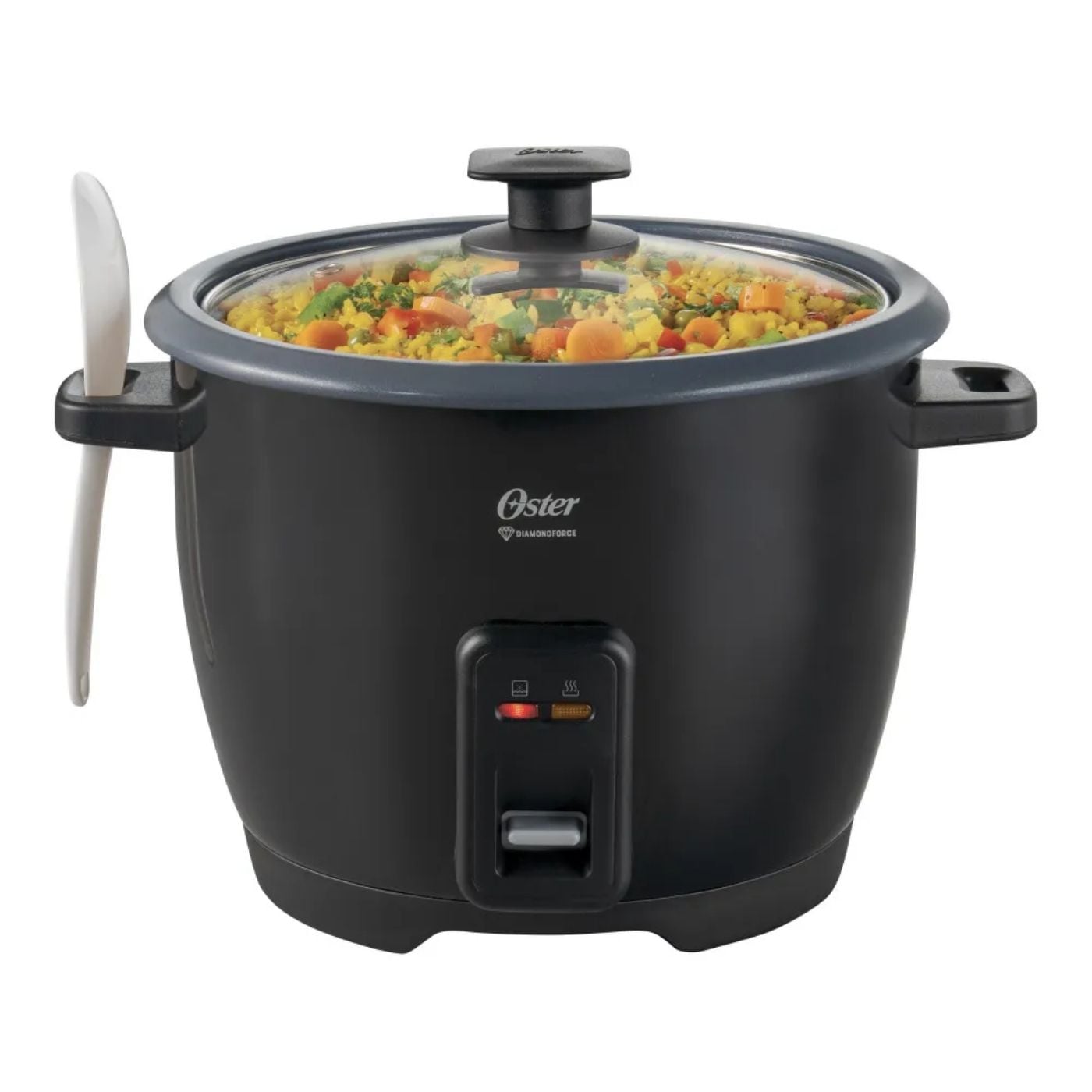 OLLA ARROCERA OSTER CKSTRCB10DFBLK DIAMONDFORCE 10 TAZAS 1.8LT NEGRO - 2