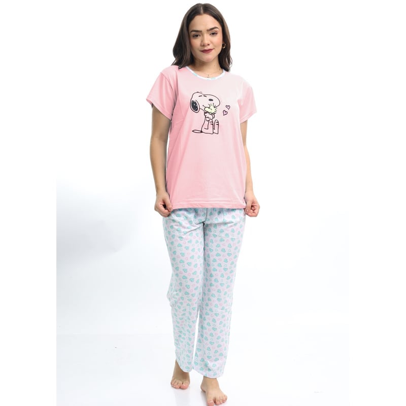 PIJAMA MUJER AD003D PANT+POLO KAMI SUEÑOS - 2