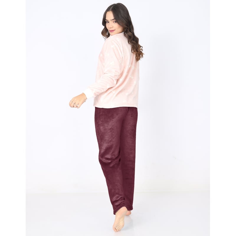CONJUNTO FELPA MUJER FD001A PANTALÓN POLERA KAMI SUEÑOS - 3