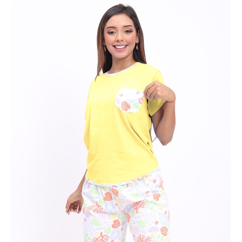 CONJUNTO MUJER PD002J PANTALON POLO PIMA KAMI SUEÑOS - 1