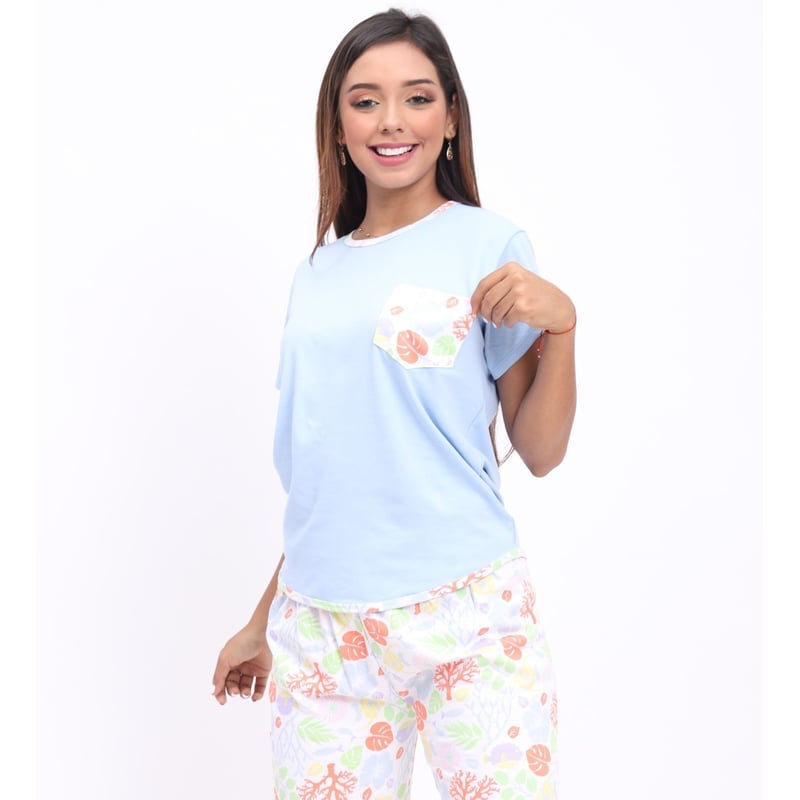 CONJUNTO MUJER PD002J PANTALON POLO PIMA KAMI SUEÑOS - 1