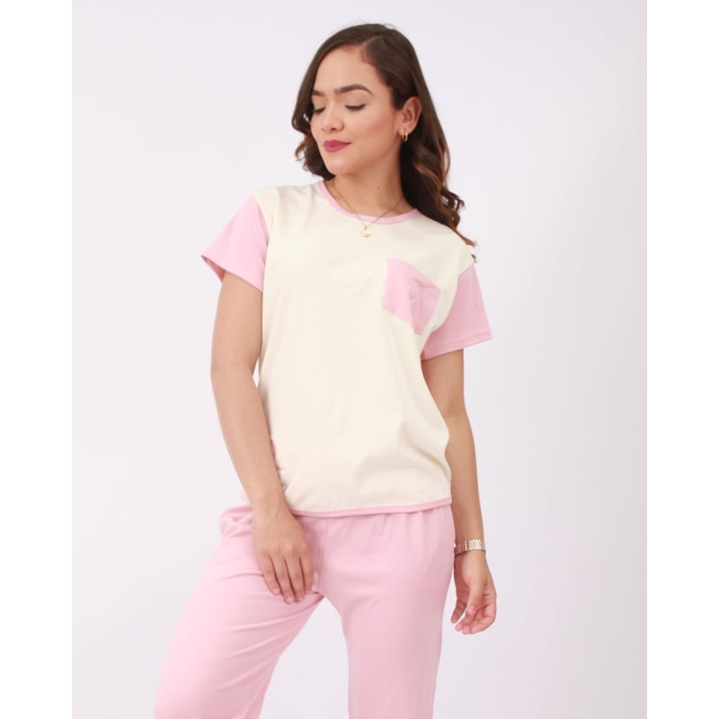 CONJUNTO MUJER PD002H PANTALON POLO PIMA KAMI SUEÑOS - 1
