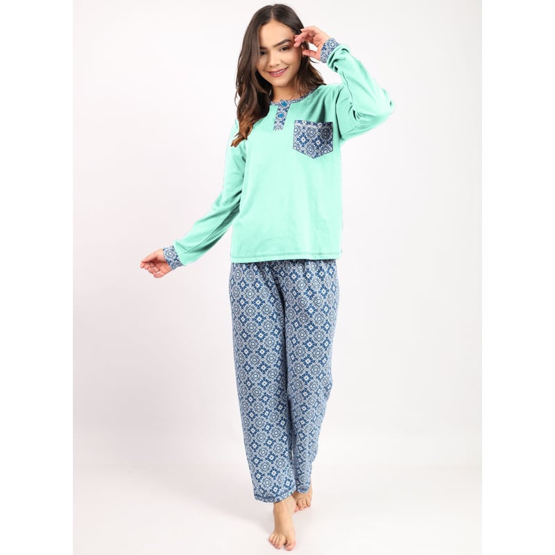 CONJUNTO MUJER PD003A PANTALÓN POLERA KAMI SUEÑOS - 4