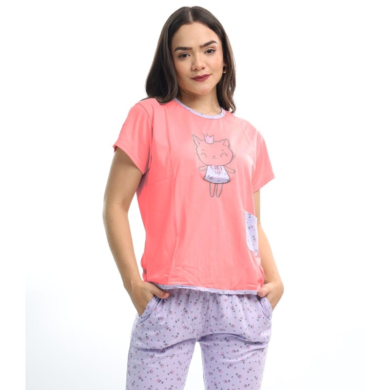 CONJUNTO MUJER PD002E PANTALÓN POLO KAMI SUEÑOS - 1