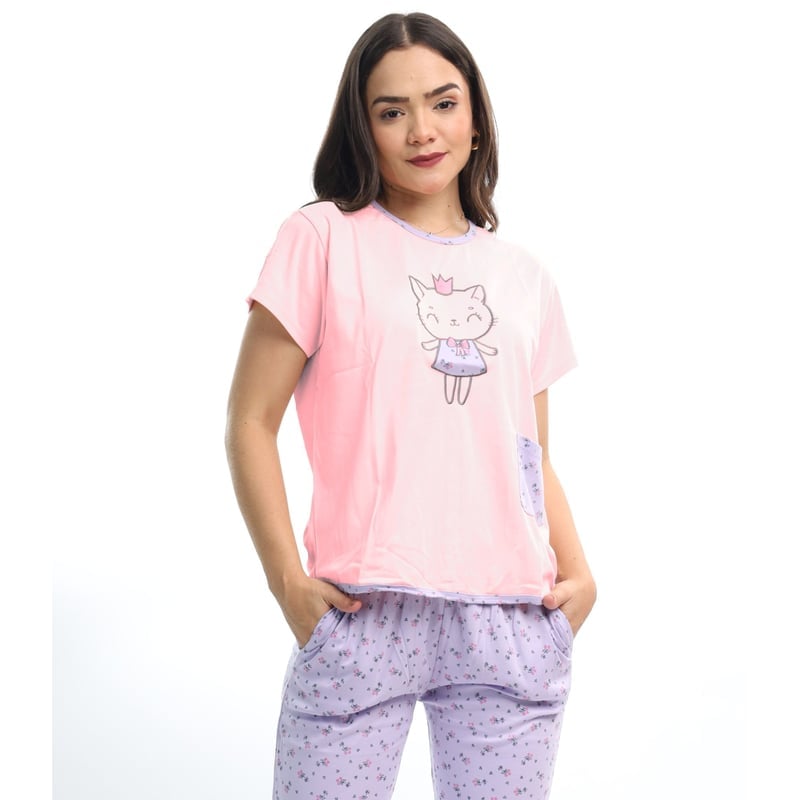 CONJUNTO MUJER PD002E PANTALÓN POLO KAMI SUEÑOS - 1