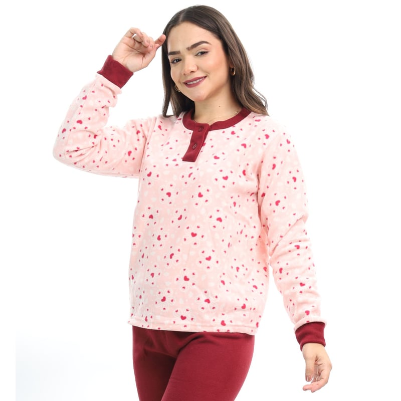 PIJAMA MUJER MD001C PANT+POLERA KAMI SUEÑOS - 1