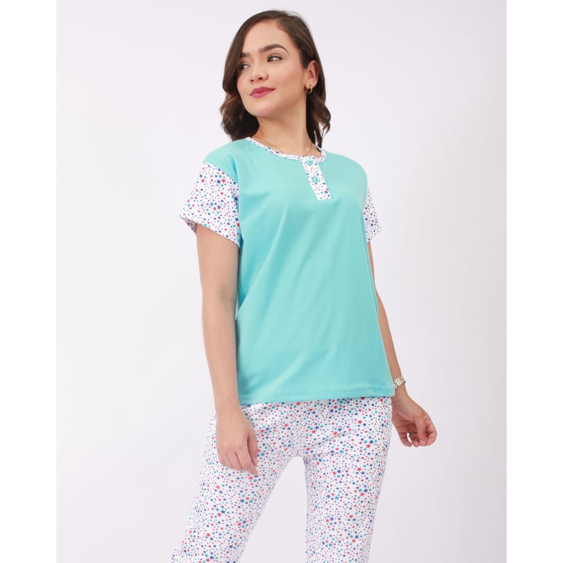 CONJUNTO MUJER PD002F PANTALON POLO PIMA KAMI SUEÑOS - 1