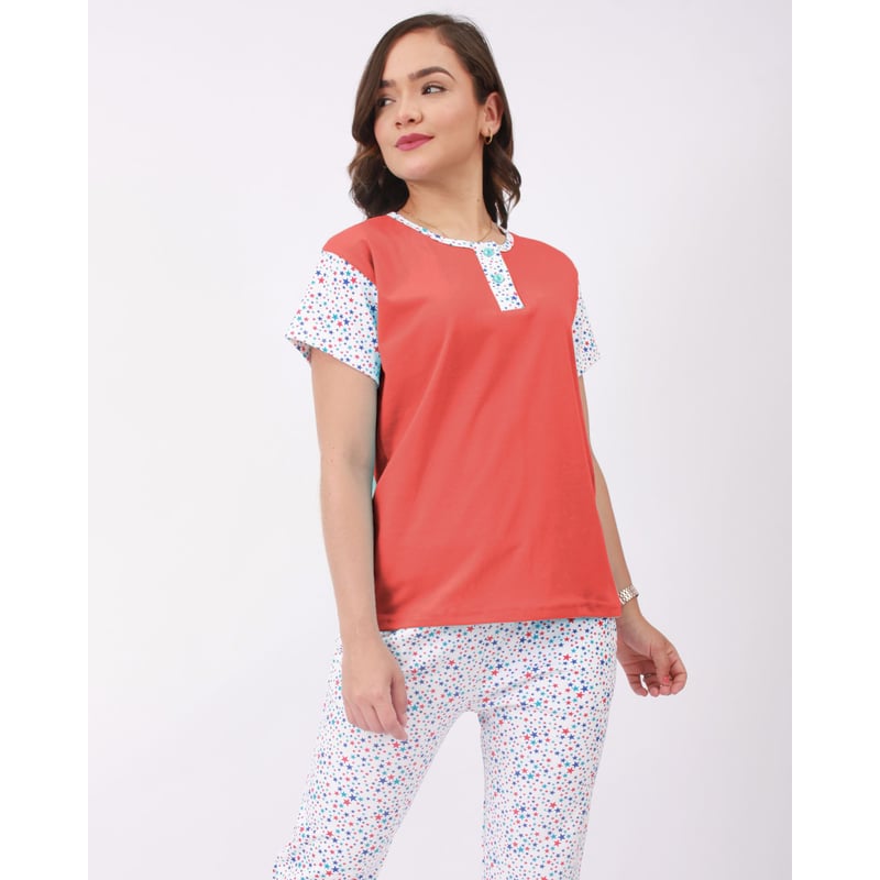 CONJUNTO MUJER PD002F PANTALON POLO PIMA KAMI SUEÑOS - 1