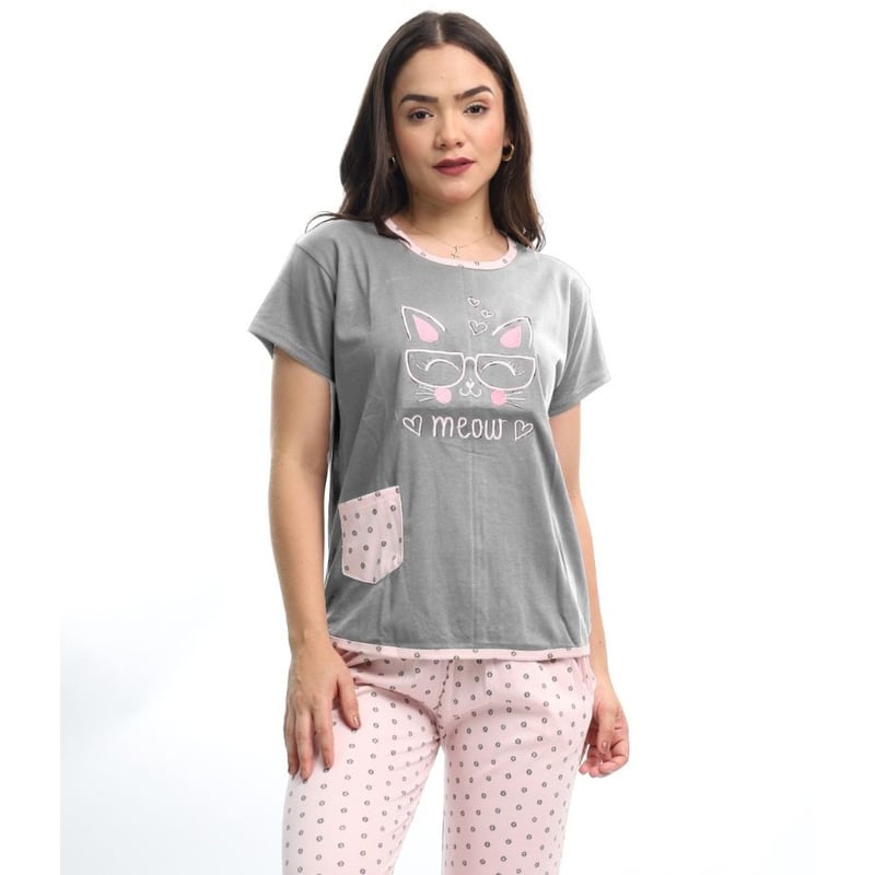 CONJUNTO MUJER PD002C PANTALÓN POLO KAMI SUEÑOS - 1