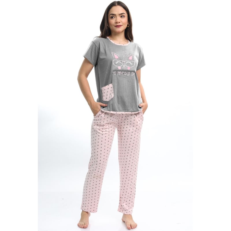 CONJUNTO MUJER PD002C PANTALÓN POLO KAMI SUEÑOS - 4