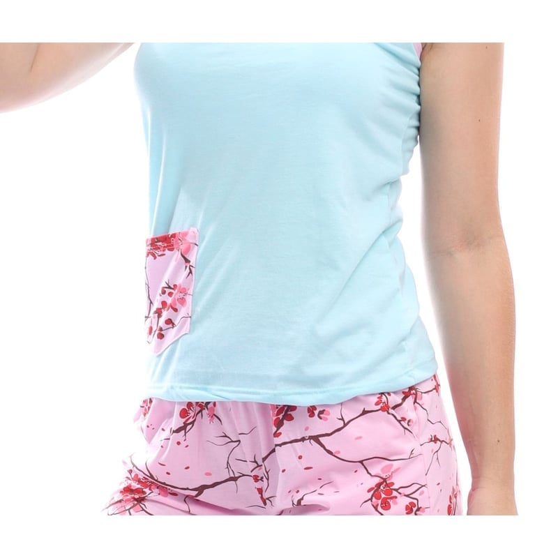 PIJAMA MUJER AD001B SHORT+POLO KAMI SUEÑOS - 3