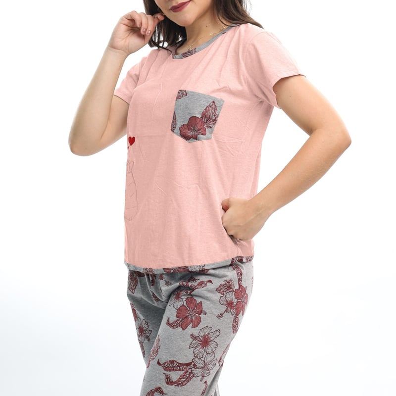 PIJAMA MUJER AD003B PANT+POLO KAMI SUEÑOS - 2