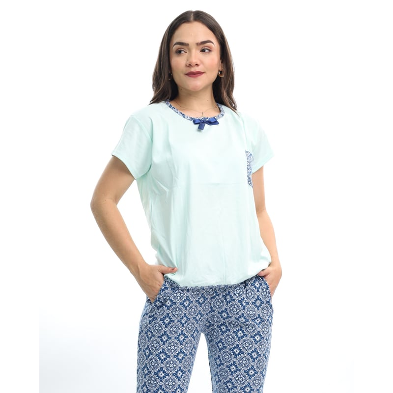 CONJUNTO MUJER PD002G PANTALON POLO PIMA KAMI SUEÑOS - 1