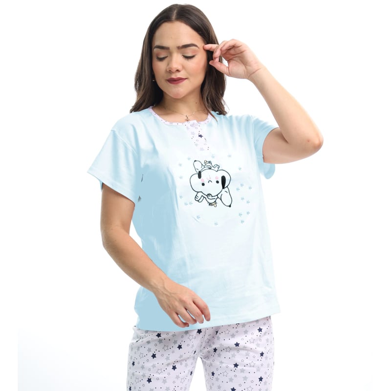 CONJUNTO MUJER PD002I PANTALON POLO PIMA KAMI SUEÑOS - 1