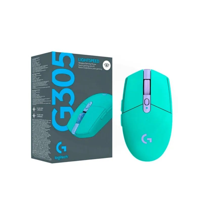 LOGITECH G305 LIGHTSPEED MOUSE GAMER INALÁMBRICO – AZUL - 1