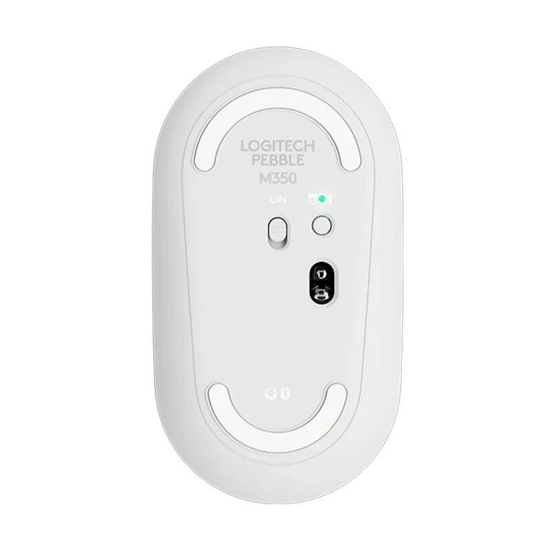 LOGITECH PEBBLE MOUSE 2 M350S MOUSE INALÁMBRICO BLUETOOTH – BLANCO - 2