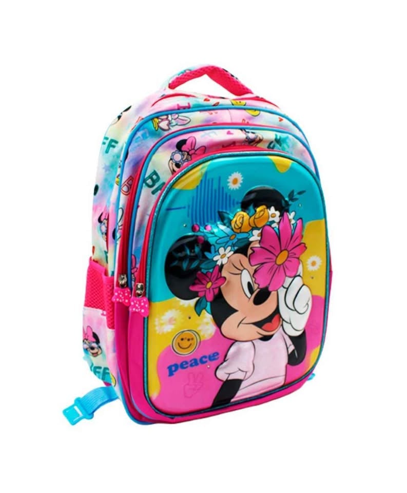 MOCHILA OFICIO CON LUCES + CARTUCHERA XL CON CALCULADORA - 1