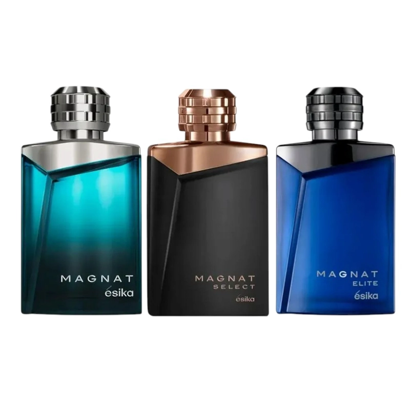 COLECCIÓN MAGNAT CLASICO, ELITE Y SELECT PERFUME HOMBRE - 1
