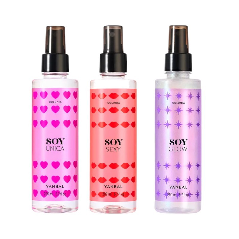 SOY SEXY, GLOW Y UNICA COLONIA DE MUJER - 1