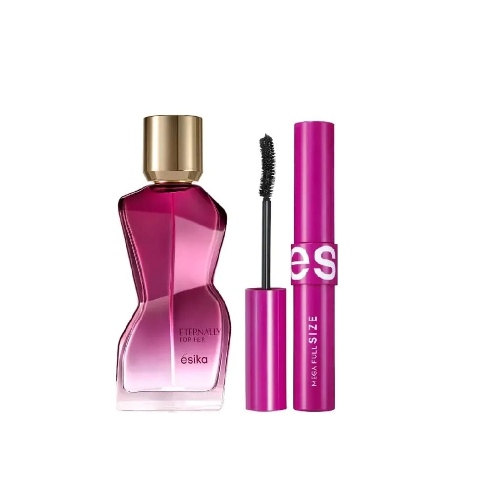 PERFUME ETERNALLY DE MUJER MÁS MASCARA MEGA FULL SIZE - 1