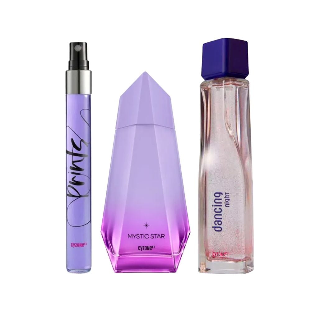 PACK DE PERFUMES PRINTS, MYSTIC STAR, DANCING NIGHT - 1