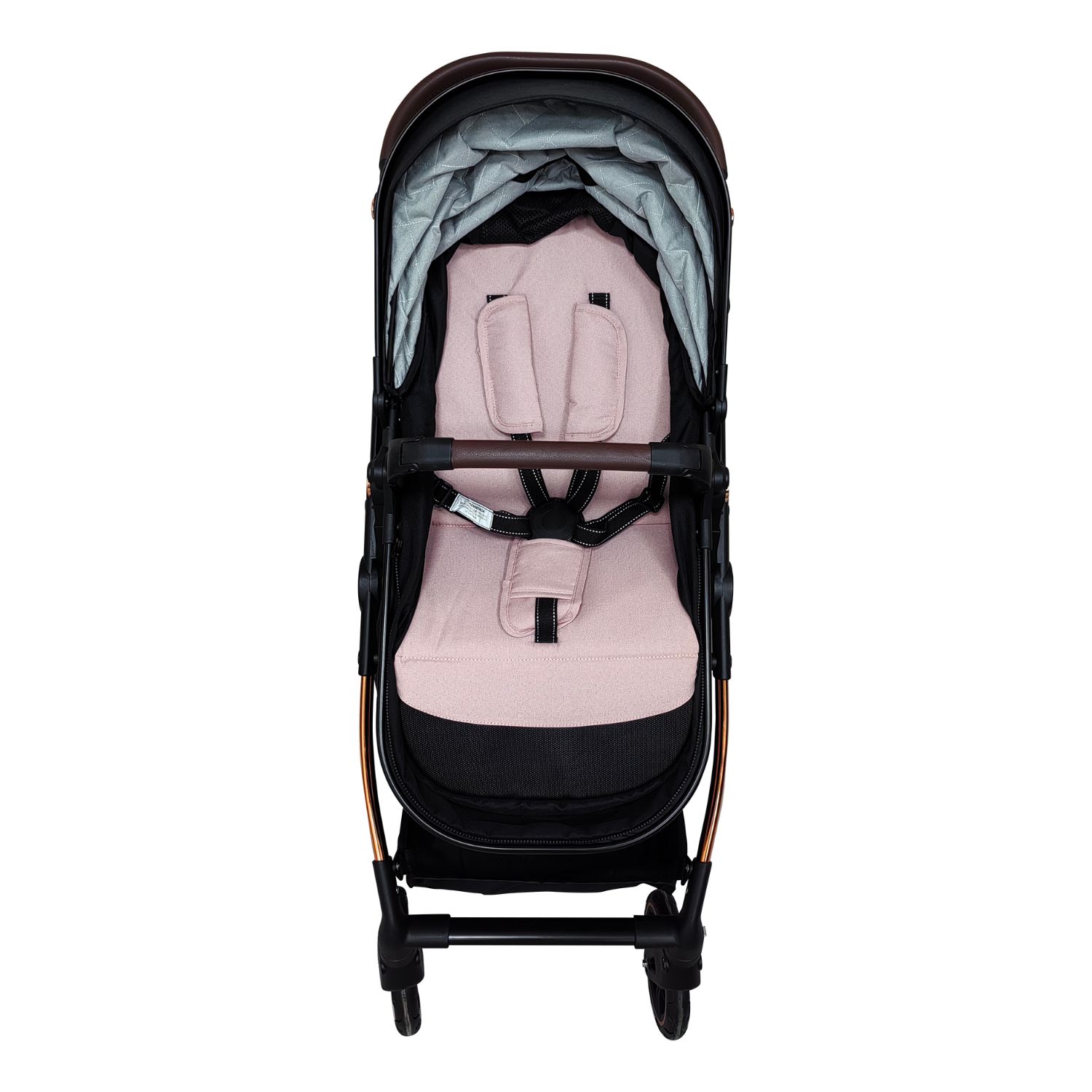 COCHE CUNA VOX T GOLD ROSADO - 3