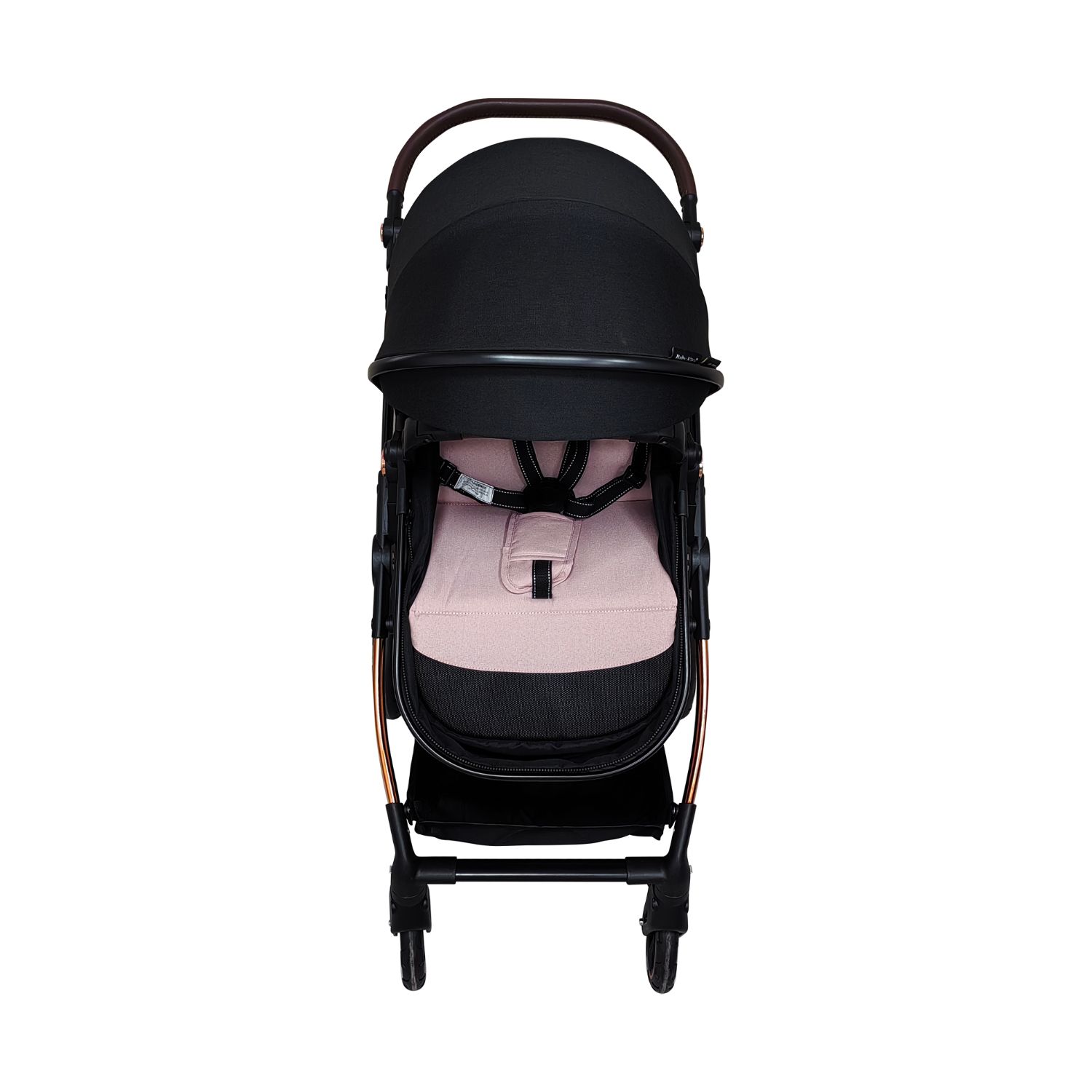 COCHE CUNA VOX T GOLD ROSADO - 4