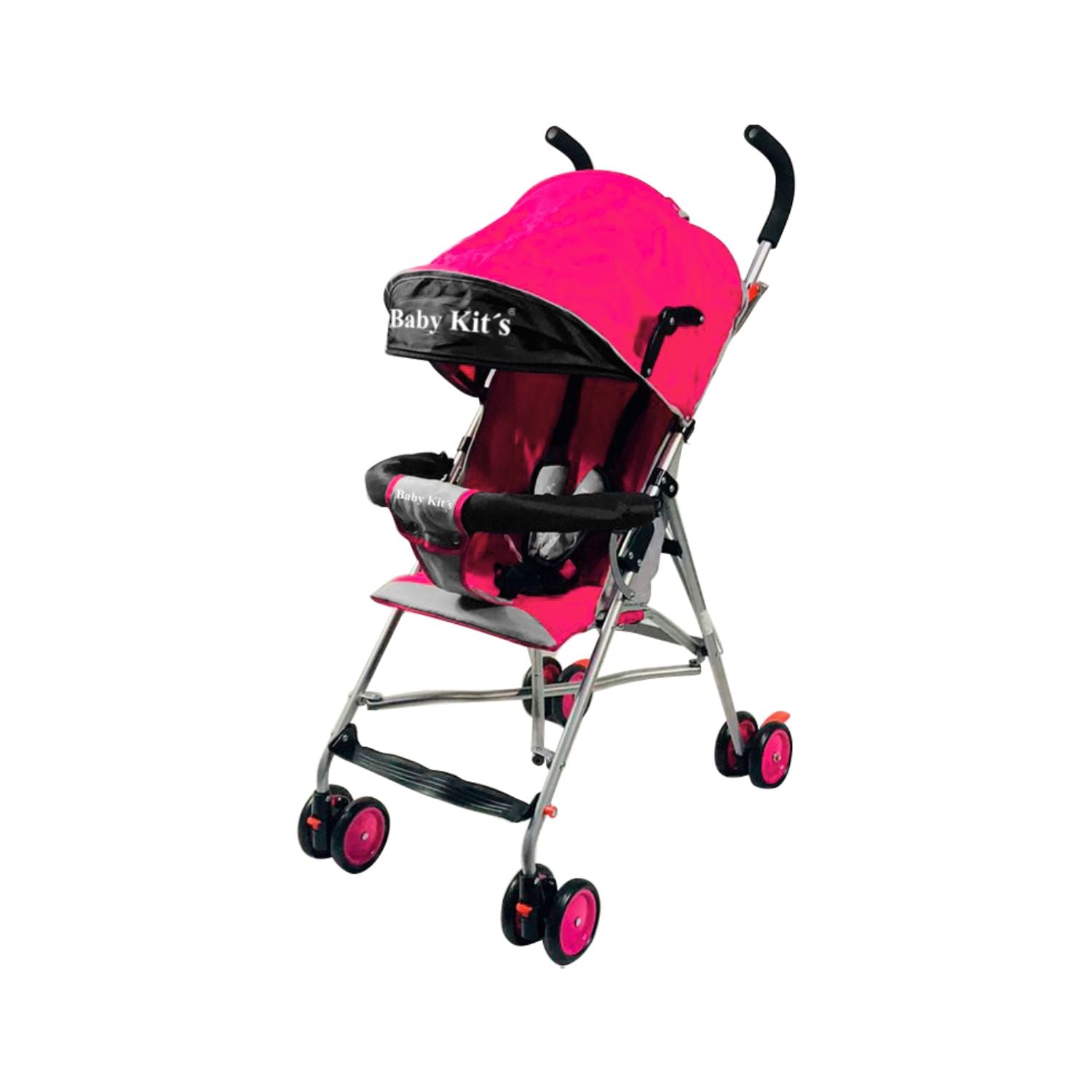 COCHE BASTÓN KANSO FUCSIA - 4
