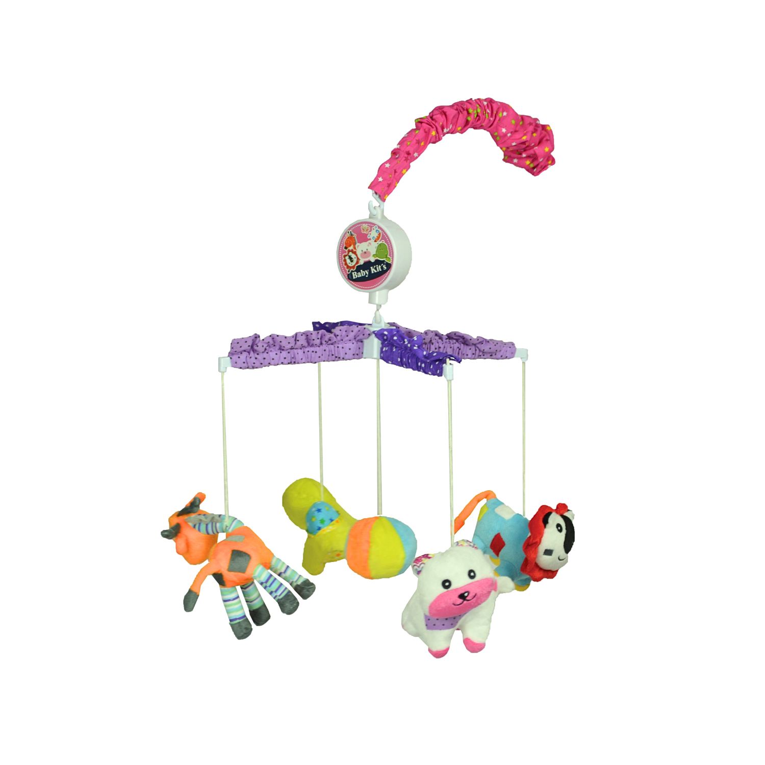 MOVIL MUSICAL PARA CUNA ANIMOVIL LILA - 2
